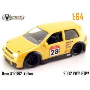   2002 Racing Volkswagen VW GTI 164 Scale Die Cast Car Toys & Games