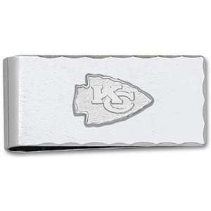 Kansas City Chiefs NFL Money Clip With Sterling Silver Pendant  