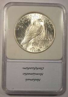 1922 D Peace Silver Dollar GEM BU   Rare Key Coin  