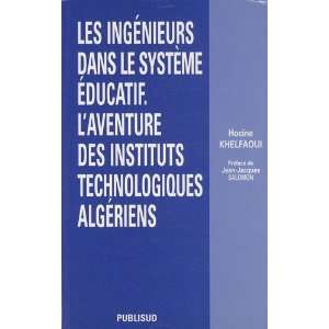   technologiques algeriens (9782866006136) Hocine Khelfaoui Books