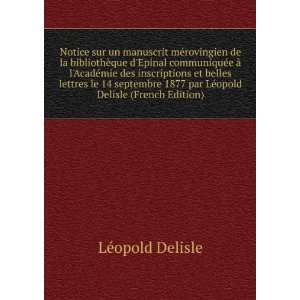   par LÃ©opold Delisle (French Edition) LÃ©opold Delisle Books