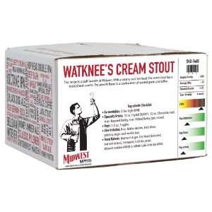   Cream Stout (Watneys) w/ Muntons 6 gm dry yeast 