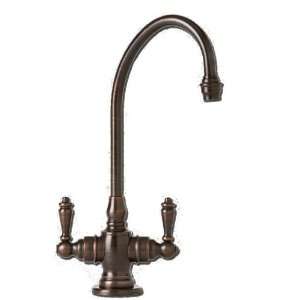Waterstone 1500 DAB Distressed Antique Brass Hampton Double Handle Bar 