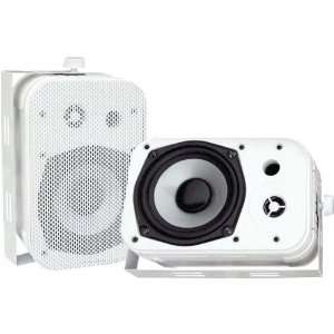    5.25 White Indoor/Outdoor Waterproof Speakers Electronics