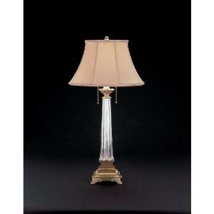 Waterford Crystal 981 989 32 00 Carina 2 Light Table Lamps in Regency 