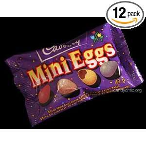 12  Bags of Mini Eggs 115g Each Bag, Made in Canada  