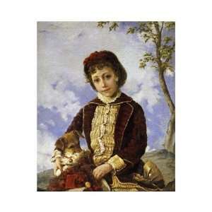  Francisco Oller   Retrato De Nina Giclee