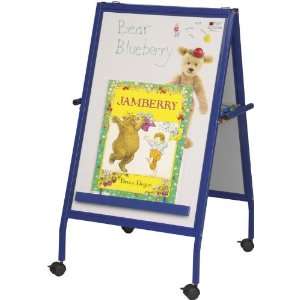  Magnetic Flannel Easel on Wheels