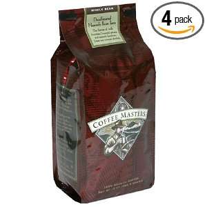  Masters Flavored Coffee, Heavenly Pecan Torte Decaffeinated, Whole 
