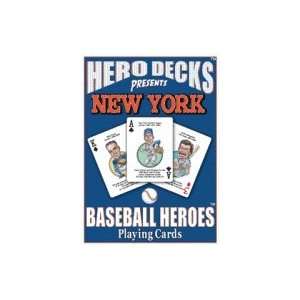  Hero Decks New York Basball Heros Playing Cards Sports 