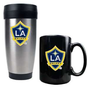  Los Angeles Galaxy MLS Stainless Steel Travel Tumbler and 