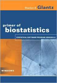 Primer of Biostatistics Statistical Software Program CD ROM 