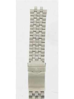 Genuine Wenger Watchband, 20mm, Silver Tone, Stainless Steel Metal 