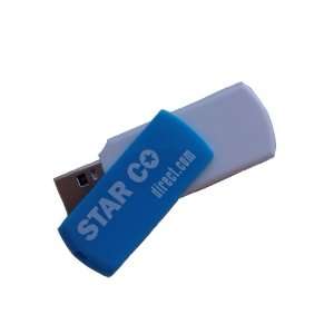  STARCOdirect 8GB Basic Blue USB 2.0 Flash Drive SC 106 