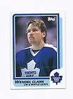 wendel clark rookie  