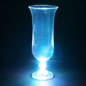  Flashing LED Light Up Hurricane Glass 