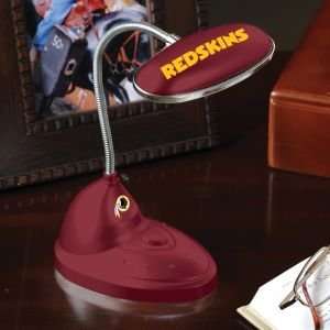 WASHINGTON REDSKINS 12 IN LED DESK LAMP