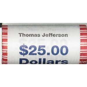  Thomas Jefferson Dollar Bank Roll 