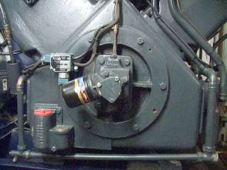   the compressor oil filter on the end of the unit with the oil pump
