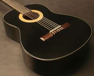 Abilene Acoustic Classical Guitar Spruce top Black Gloss New  