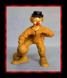 VTG 1978 ANDREOLI CLOWN LIFTING 1000 # BARBELL FIGURINE  