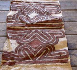 TAPA CLOTH ADORNMENT,HAND PAINTED,COLLINGWOOD BAY,PNG  