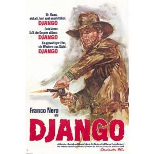  Django (1966) 27 x 40 Movie Poster German Style A