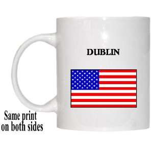  US Flag   Dublin, Ohio (OH) Mug 