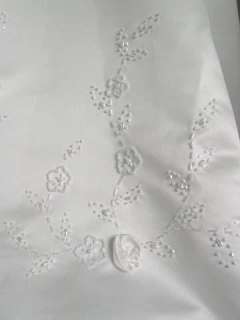 New A Line Halter Wedding Gown Dress sz 16 Light Ivory  