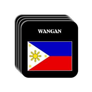  Philippines   WANGAN Set of 4 Mini Mousepad Coasters 