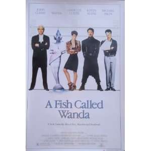  A Fish Called Wanda Dvd Poster Movie Poster Single Sided 