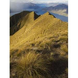  View of Lake Wanaka, 311M Deep, from Mount Roy Peak, Otago 