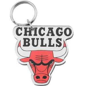   Chicago Bulls Team Logo High Definition Keychain