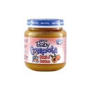 Alpina Baby Food Peach Flavor 4 oz  Grocery & Gourmet Food