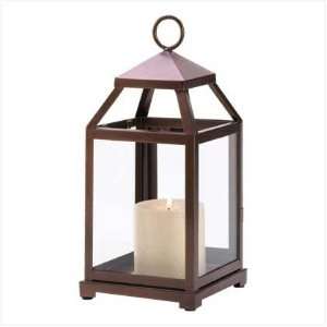   Contemporary Hanging Lantern Candle Holder Stand