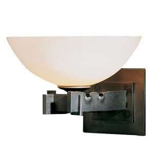  Fullered Notches Wall Sconce With Glass by Hubbardton 