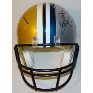  Signed Tony Dorsett Helmet   Pitt 1 1 JSA Sports 