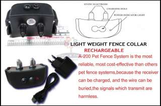 The third generation electric pet fence have a latest and practical 