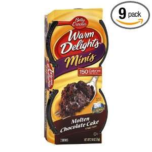 Betty Crocker Warm Delight Mini Multen Chocolate Cake, 2.46 Ounce 