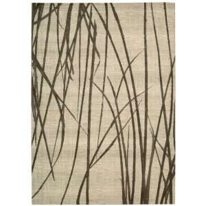 Calvin Klein Rugs WT06 NAT 128.70Woven Textures Willow Branch Wool Rug 