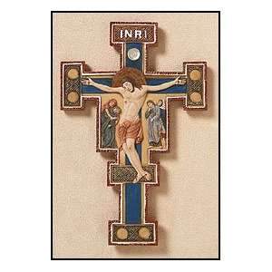   Sorrowful Mother of Christ Full Color Wall Crucifix 