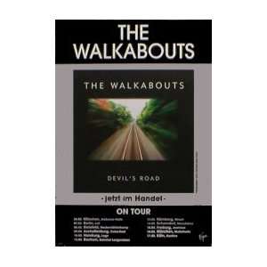  WALKABOUTS Devils Road Tour Music Poster
