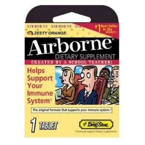  Airborne On The Go Dietary Supplement And Health Formula 