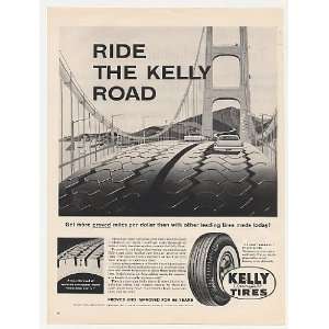   Ride the Kelly Road Kelly Springfield Tires Print Ad