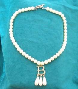 Collar de perla de anna Bolena (Betty fea), oro plateó B
