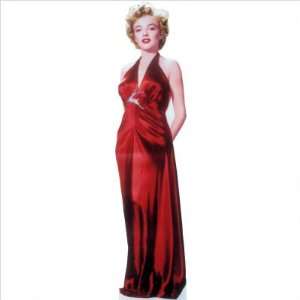 Advanced Graphics #316 Marilyn Monroe Red Gown Life Size 