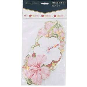  24 Floral Chic Jointed Banner 4x72