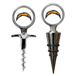  San Diego Chargers NFL Cork Screw and Wine Bottle Topper 
