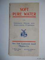 Antique New York Filtration Co Soft Water Filter Apparatus Catalog 