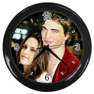 com New Custom Black Wall Clock Home Decoration Twilight Bella Edward 